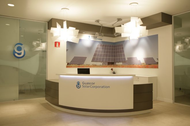 decoración oficinas Guascor SUBE
