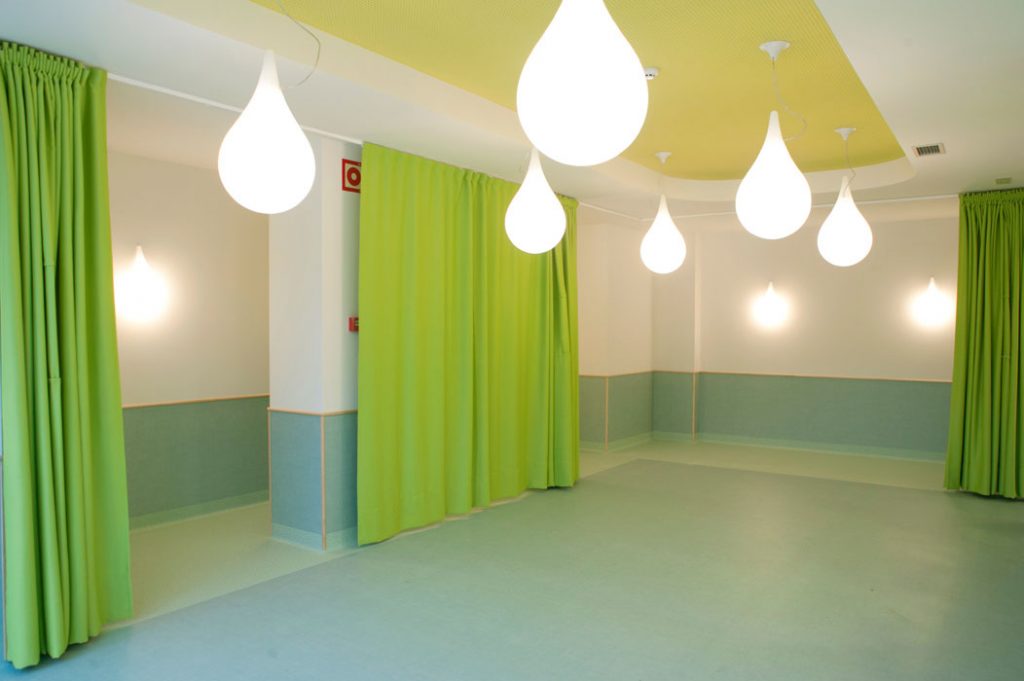 Fotografía interior escuela infantil diseñada por Sube Susaeta Interiorismo