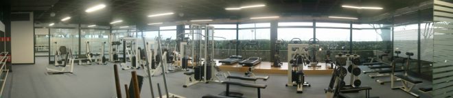 diseño gimnasio Club Marítimo el Abra Getxo SUBE