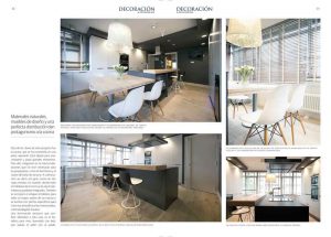 Revista Decoración & Tendencias: Sube Susaeta Interiorismo "Saber hacer". Artículo sobre el interiorismo de vivienda en Bilbao