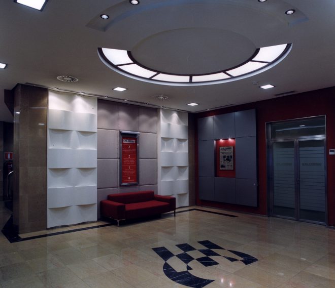 Proyecto de diseño interior para oficinas en Bilbao, por Begoña Susaeta