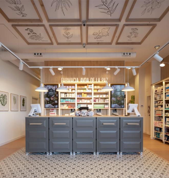 Diseño de farmacia en Madrid - Sube Interiorismo