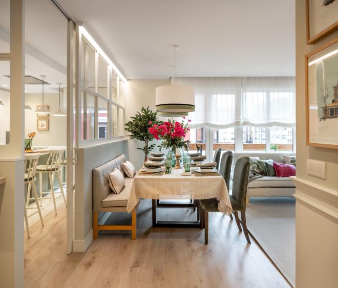 Diseño de comedor en salón